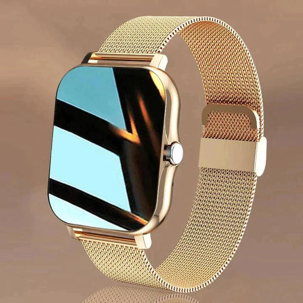 Aurelia Luxe Smartwatch – Elegant Design met Slimme Functionaliteit