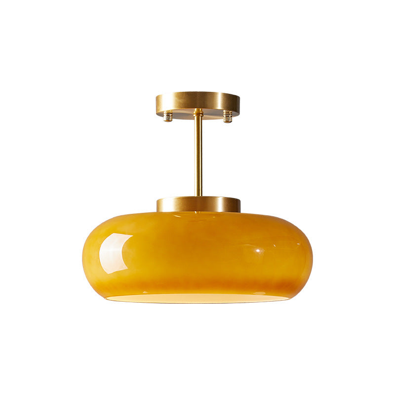 Antieke Glazen Kroonluchter – Tijdloze Elegantie met Vintage Charme