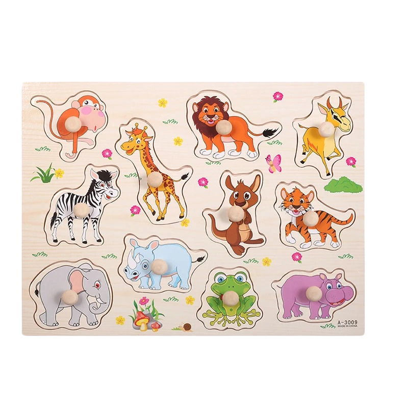 Houten Puzzels - Leerzame Speelervaring met Diverse Thema's