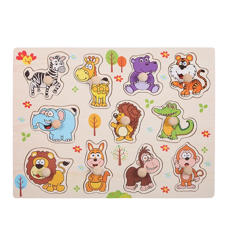 Houten Puzzels - Leerzame Speelervaring met Diverse Thema's