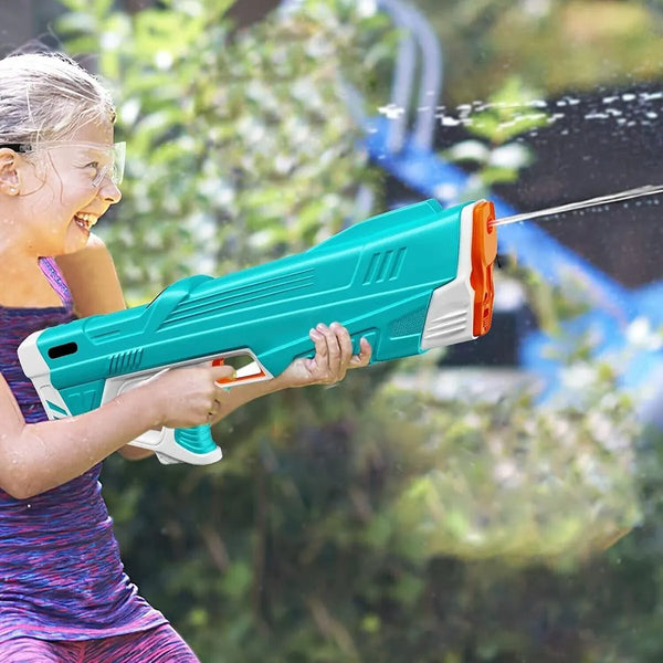 Elektrisch Waterpistool met Accu – voor krachtige waterstralen & langdurig speelplezier