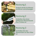 Draagbaar Noodwaterfilter - AquaSurvive