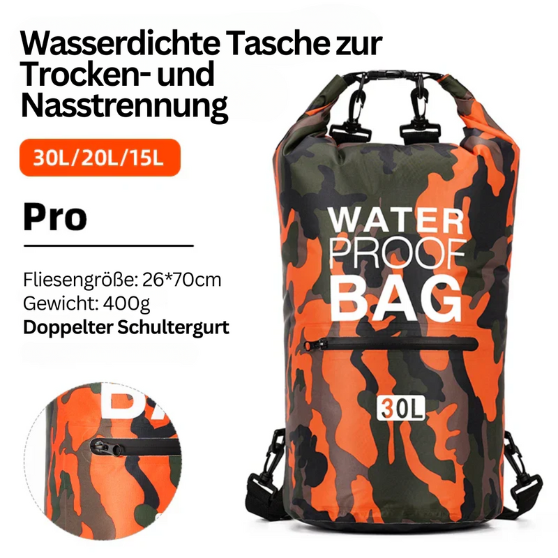 Waterdichte Rugzak met Nat/Droog Scheiding – AquaVault