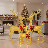 SHINEHOOVES – Decoratieve LED-Rendierfiguren voor Binnen- en Tuindecoratie