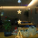WINTERBEAM – LED-Kerstverlichting met zuignappen voor glas en spiegels
