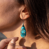 Beschermende Oceaanenergie Dangle Oorbellen - Marisol