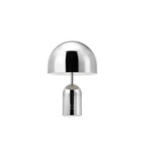Draagbare Tafellamp met Chroomafwerking - ChromeGlow