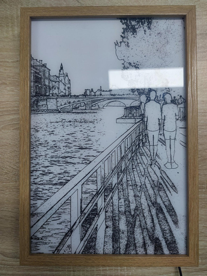 LED Verlichtingsschilderij – Luminza