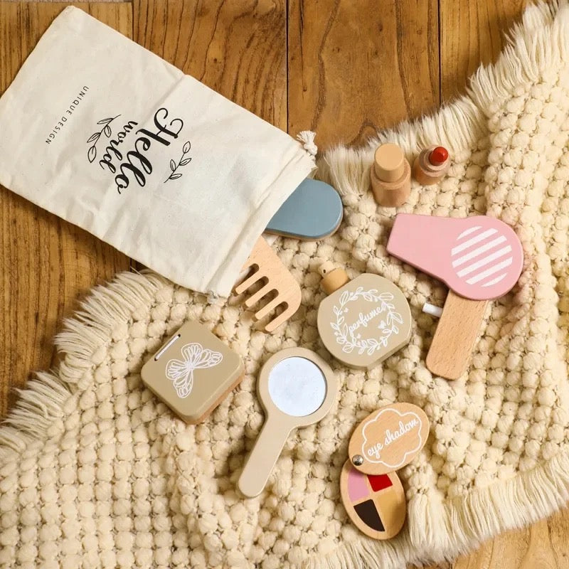 Haar- en Make-upspel van Hout voor Kinderen – BeautySpa