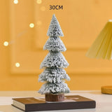 FLOCKCEDAR – Mini Vilt Cedar Kerstdecoratie voor feestelijk ontwerp