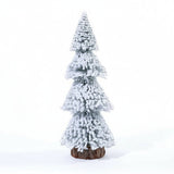 FLOCKCEDAR – Mini Vilt Cedar Kerstdecoratie voor feestelijk ontwerp