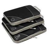 Compressie Reisorganisers | Slimme Inpakoplossing | Ruimtebesparende Bagage Cubes | Perfect Voor Vakanties & Zakenreizen | 5-delige Set | Lichtgewicht & Duurzaam | Maximale Ruimtebesparing | Avontuurlijke Reiskompanen
