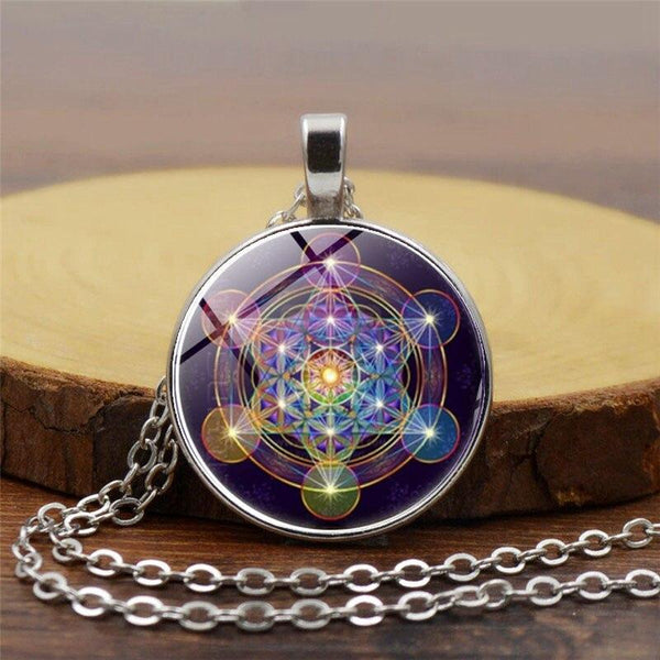 Chakra Hanger met Metatron's Kubus - Solantra