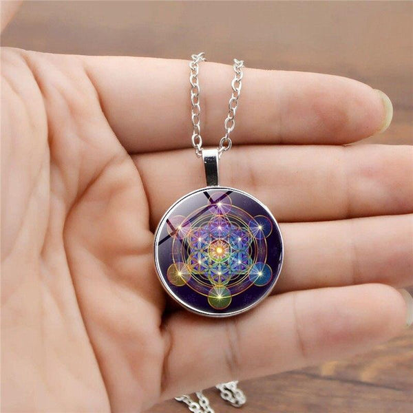 Chakra Hanger met Metatron's Kubus - Solantra