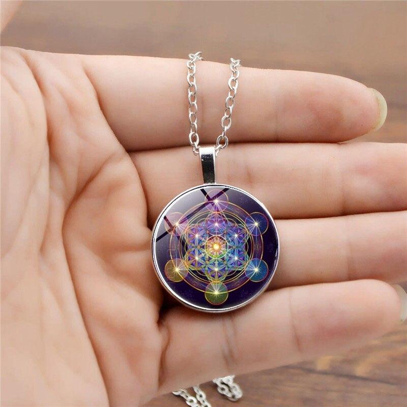 Chakra Hanger met Metatron's Kubus - Solantra