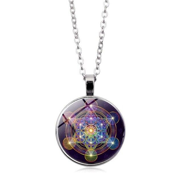 Chakra Hanger met Metatron's Kubus - Solantra