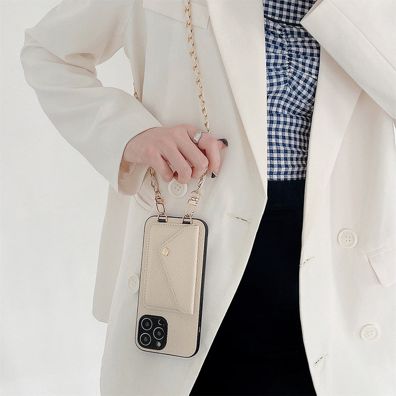 Functionele iPhone-hoes met portemonnee – Celeste