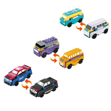 Dubbelzijdige Speelauto's voor Fantasierijk Spelen - FlipWheels