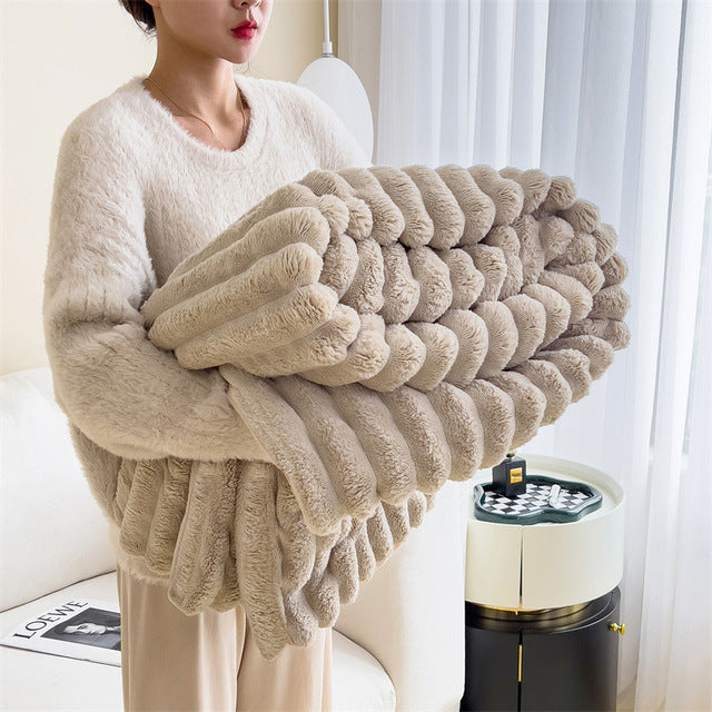 FluffyDreams Luxe Deken – Zacht, Warm en Stijlvol