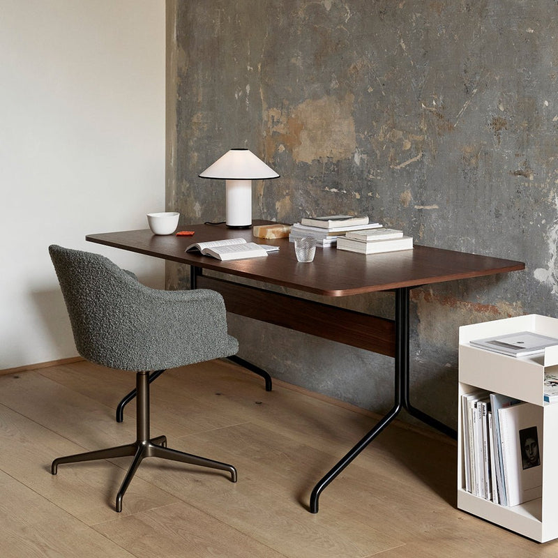 Tafellamp met stoffen kap – Lunara