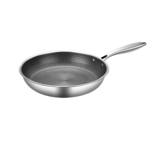 CookPro – RVS Koekenpan met Anti-aanbaklaag voor Perfecte Bereidingen