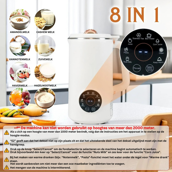 DietMix - AddBlend 8-in-1 Notenmelkmaker (1000 ml)