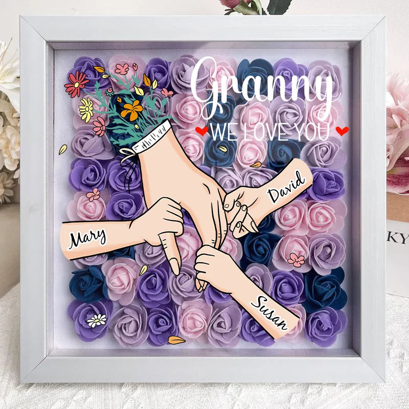 FloraFrame | Voeg jullie namen en een liefdevolle boodschap toe om het net zo speciaal te maken als jullie band met mama