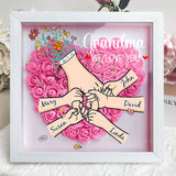 FloraFrame | Voeg jullie namen en een liefdevolle boodschap toe om het net zo speciaal te maken als jullie band met mama