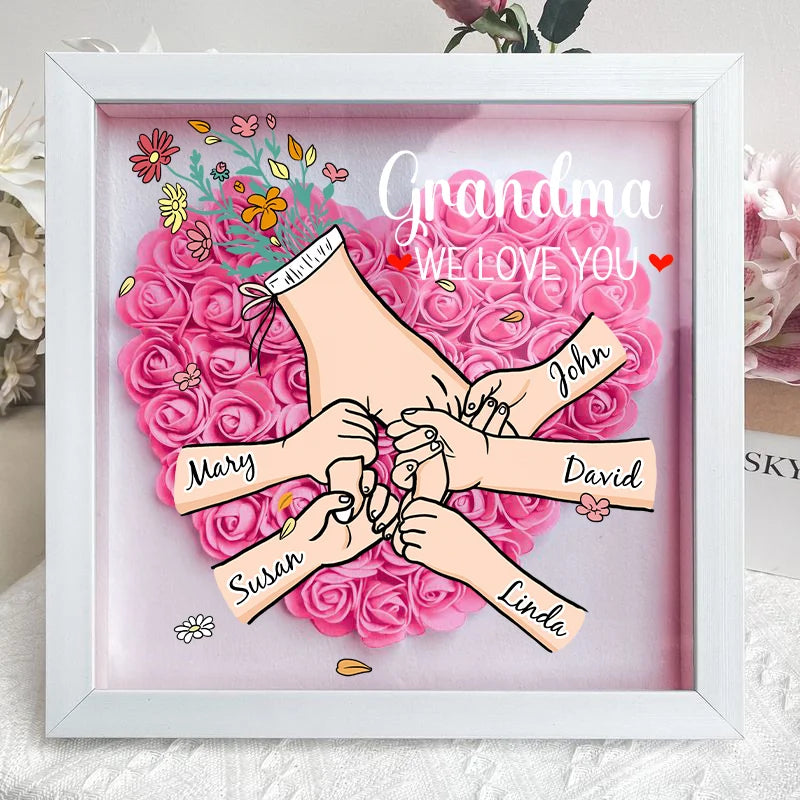 FloraFrame | Voeg jullie namen en een liefdevolle boodschap toe om het net zo speciaal te maken als jullie band met mama