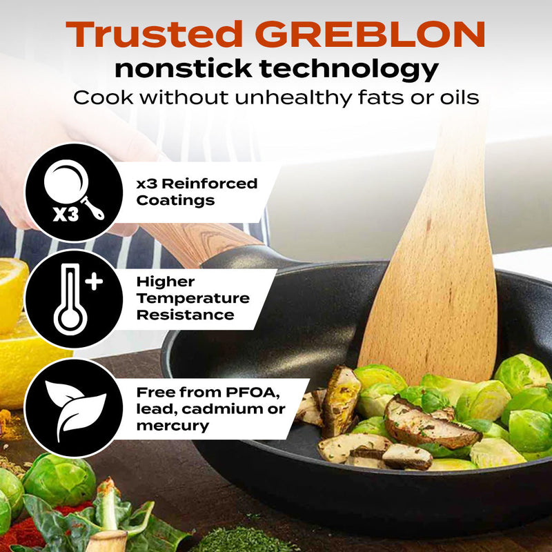 KookPannen Set - Duurzame en Veelzijdige Pannen