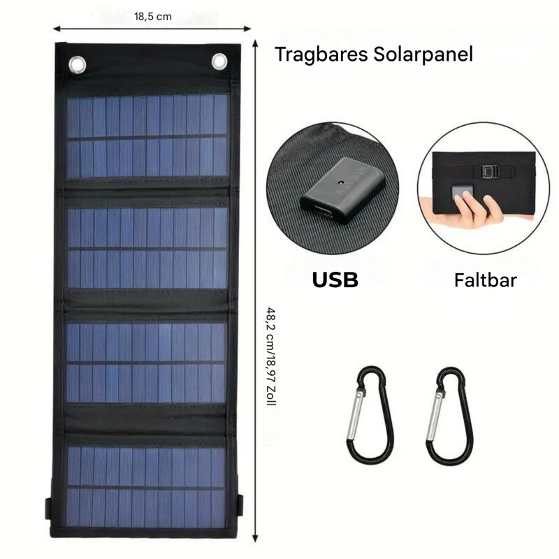 Opvouwbare Zonne-Powerbank - SolarMate