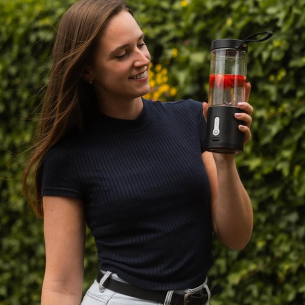 Draagbare Smoothiemaker met 6 krachtige messen - BlendEase Pro