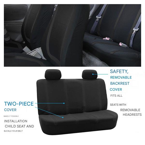 9-delig Universeel Auto Zitbekleding Set – AutoLuxe