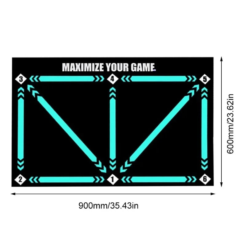 Footwork Training Mat – Verbeter Je Voetbaltechniek Thuis