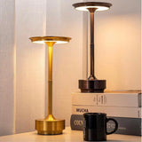 ClarityGlow Luxe Editie | Draadloze LED Tafellamp
