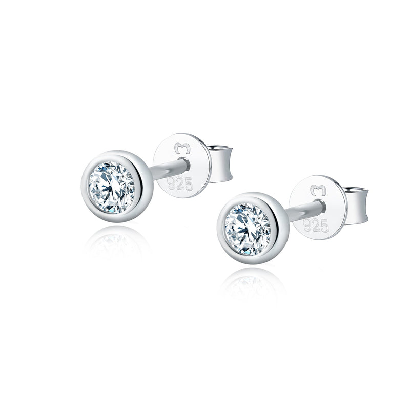 Compacte ronde oorbellen – Amira
