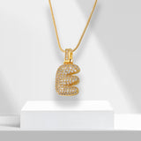 Bubble-letterketting met hanger - LuxeLette