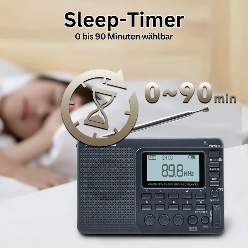 Compacte Draagbare Radio – EchoWave
