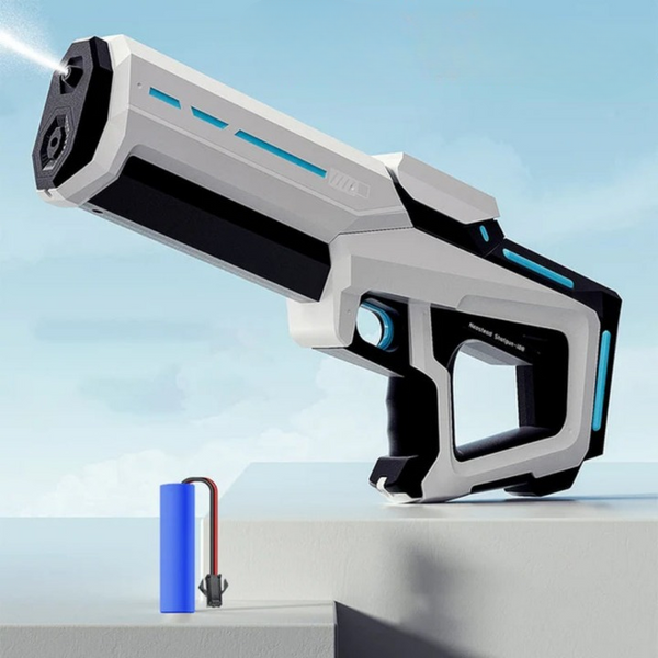 Automatisch waterpistool met 1L tank & 10 m bereik – puur zomerplezier