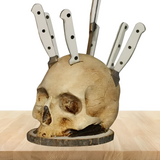 BladeSkull - Unieke Schedel Houder voor Keukenmessen