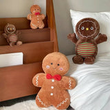 HOLIDAYGINGER – Zachte peperkoek-pluche kussen voor een warme feestelijke sfeer