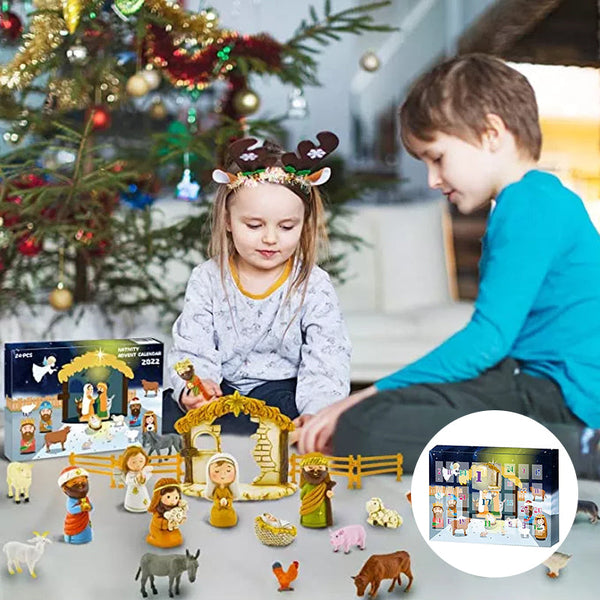 Kerst Nativity Adventskalender - Voor een magische kerstervaring