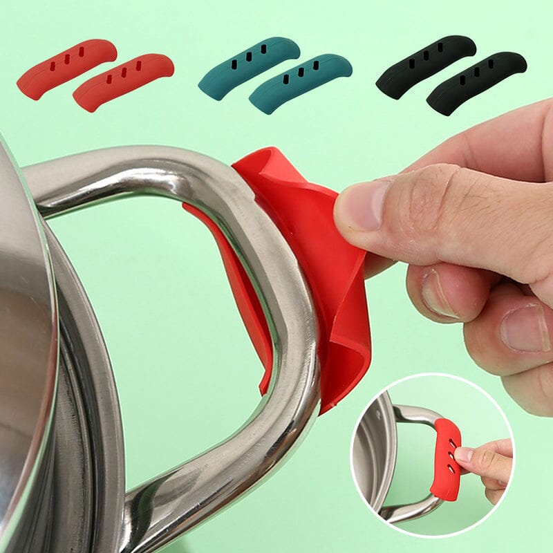 Siliconen handvaten | Nooit meer hete handvaten! - 10 stuks