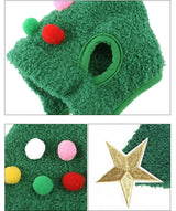 PAWSHINE – Pluche kerstmuts met elegante gouden rand voor huisdieren