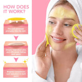 Kurkuma Kojiczuur Reinigingspads - GlowTonic