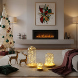 GLIMLIGHT – Warmwit, op batterijen werkende lichtsnoer voor thuis en tuin