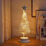 SPIRABRIGHT – LED Kerstboom met Spiraldesign en Steraccent (33 cm)