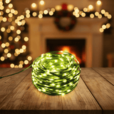 LIGHTLEAF – Warme LED Lichtenketting voor stijlvolle buiten- en tuindecoratie