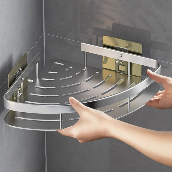 Aluminium Wandrek voor Badkamer Hoeken - Cornerix