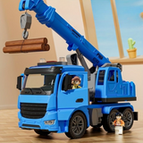 Kraanwagen Speelgoed met Licht & Geluid – Beweegbare Arm voor Bouwplaats Rollenspellen